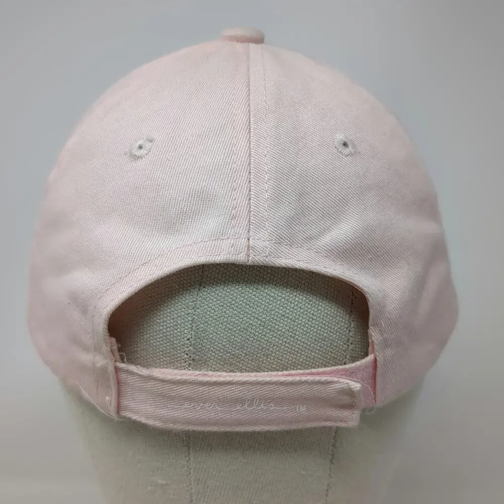 Ever Ellis Baseball Cap Pink One Size Hungover Embroidered Strapback Hat